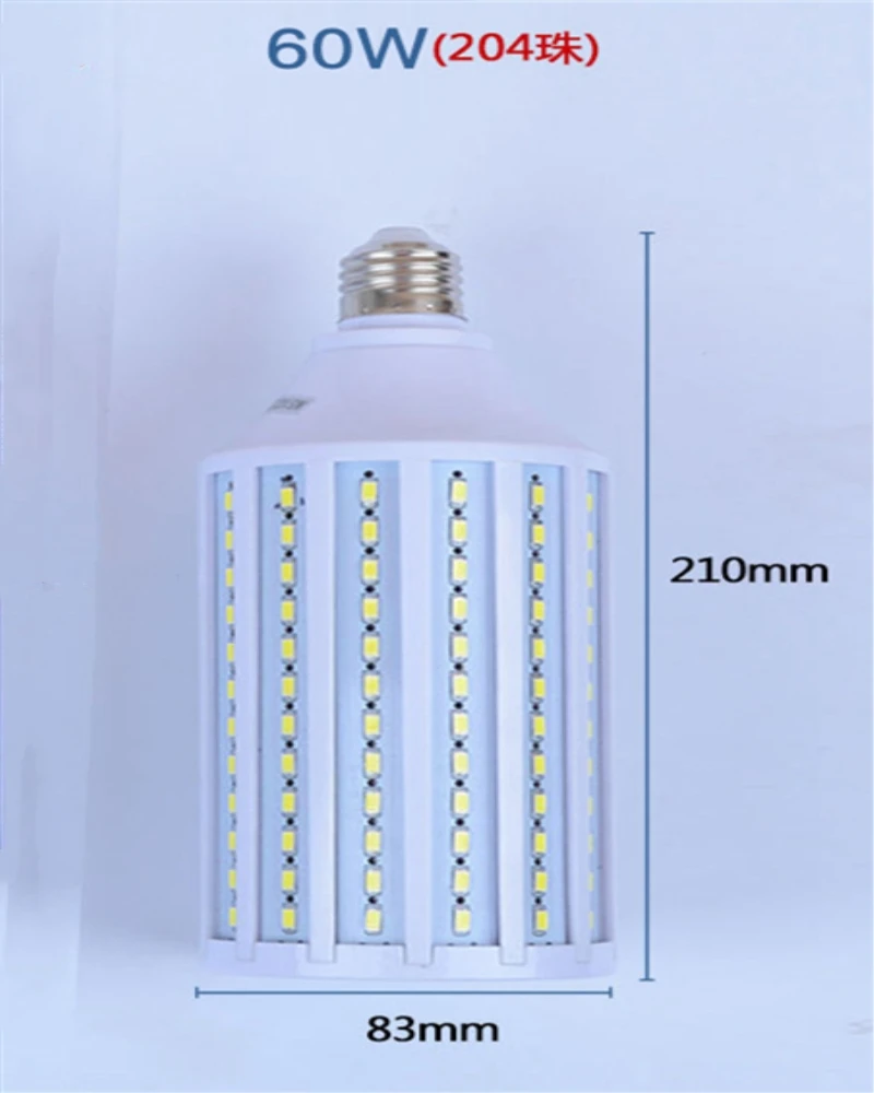 Новинка 4 шт. 60 Вт E27 220 В фотостудия лампа 5730 SMD светодиодный светильник для видео лампа кукурузы лампа& трубы фотографический светильник ing