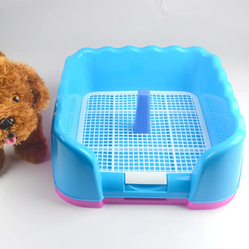 Лидер продаж Собака Кошка с колонкой Туалет Лоток кошка pad indoor pet горшок туалет
