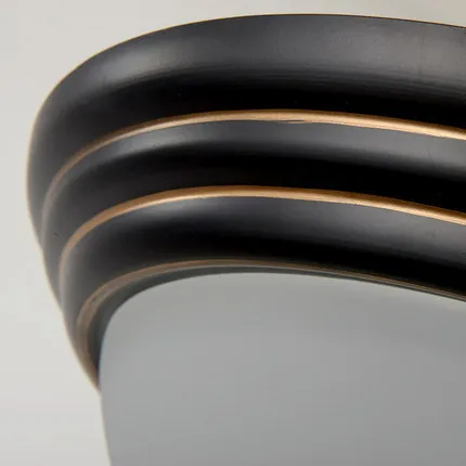 Американский винтажный Модный светодиодный потолочный светильник для ванной