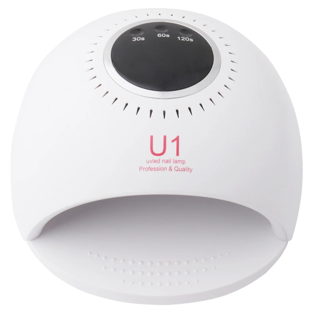 Белый NOQ профессиональный светодиодный УФ-светильник для ногтей U1 Max80W Сушилка для ногтей 40 шариков для ногтей Гель-лак для маникюра солнечный светильник для льда - Цвет: Белый