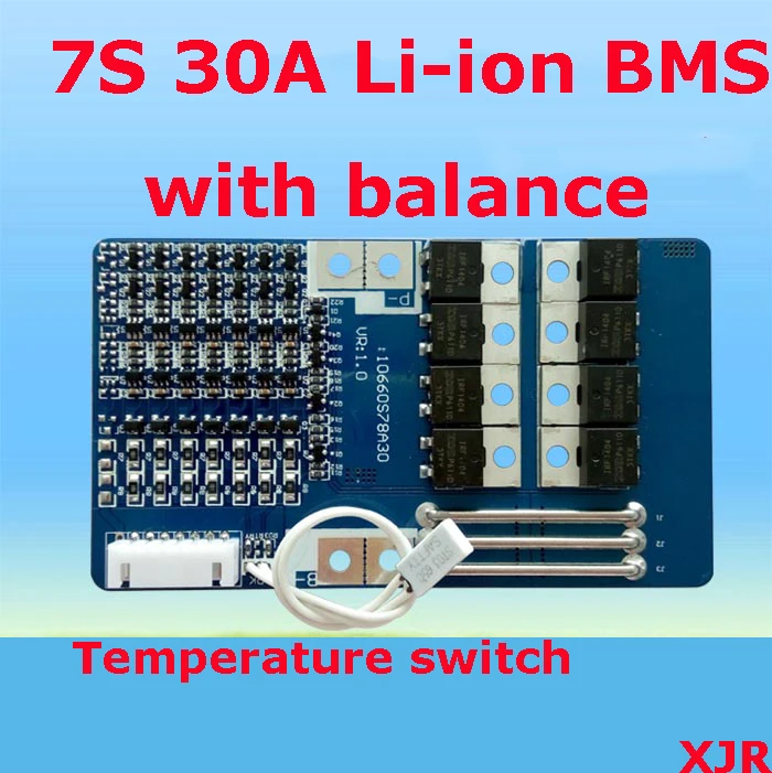 7S 30 А 29 4 в Защитная печатная плата литий полимерного аккумулятора BMS/PCM/PCB для 7