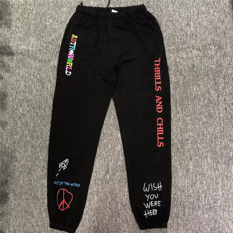 Мужская толстовка с вышивкой SCOTT ASTROWORLD хлопковая уличная одежда 19SS пуловер