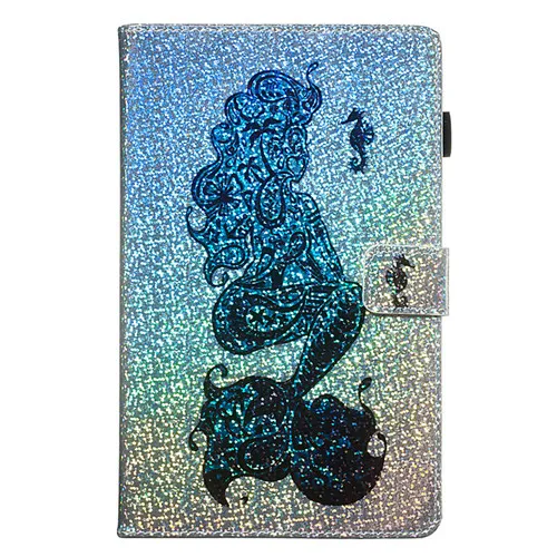 Wekays для Apple ipad 9,7 дюймов мультфильм Единорог блестящий чехол для ipad Air 2 ipad 6 ipad 5 Чехлы для планшетов Fundas - Цвет: D