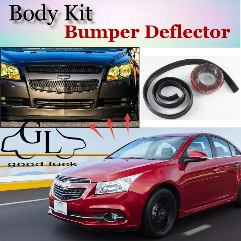 Для Chevrolet Cruze J300 бампер губы/автомобильный магазин губ спойлер Автомобильная