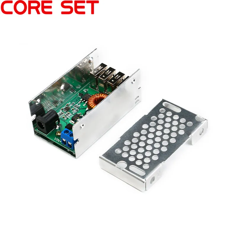 4USB выход понижающий преобразователь модуль питания DC 9В 36В до 25Вт 5В 5А с