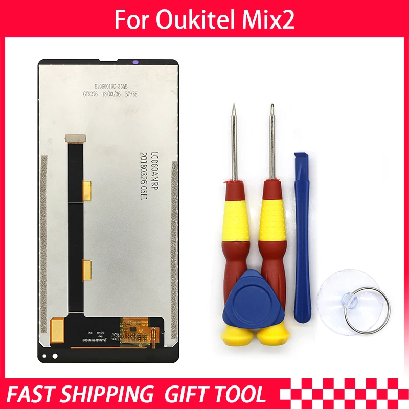 Новый оригинальный сенсорный экран ЖК дисплей для Oukitel Mix 2 сменные детали +