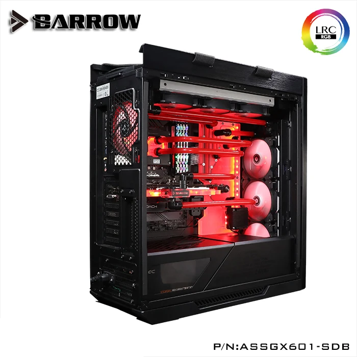 Акриловая доска Barrow в качестве Водного Канала для ROG Strix Helios GX601 чехол компьютера