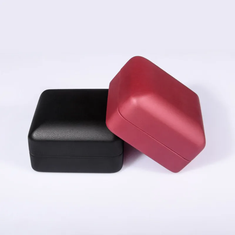 50 шт Светодиодный свет свадебные коробка для кольца сережек кулон Цепочки и