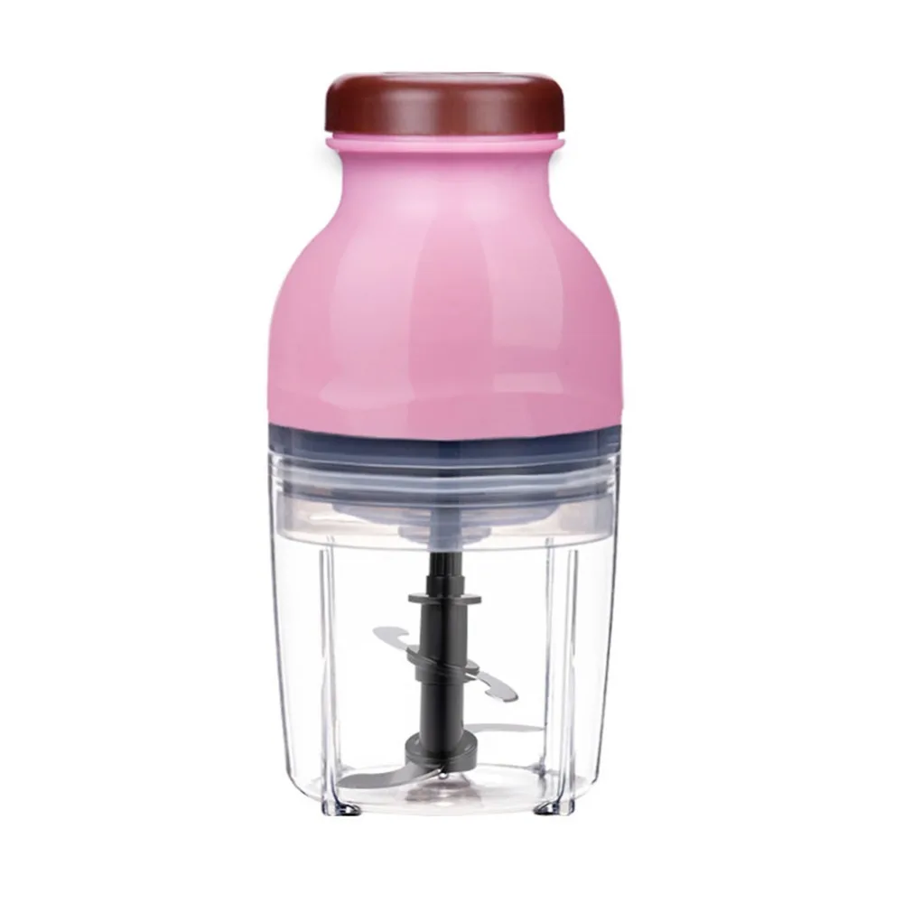 Mini Blender Food Processor Meat Vegetable Fruit Hand Chopper Baby Mixer 600ml Electric Portable Blenders | Бытовая техника