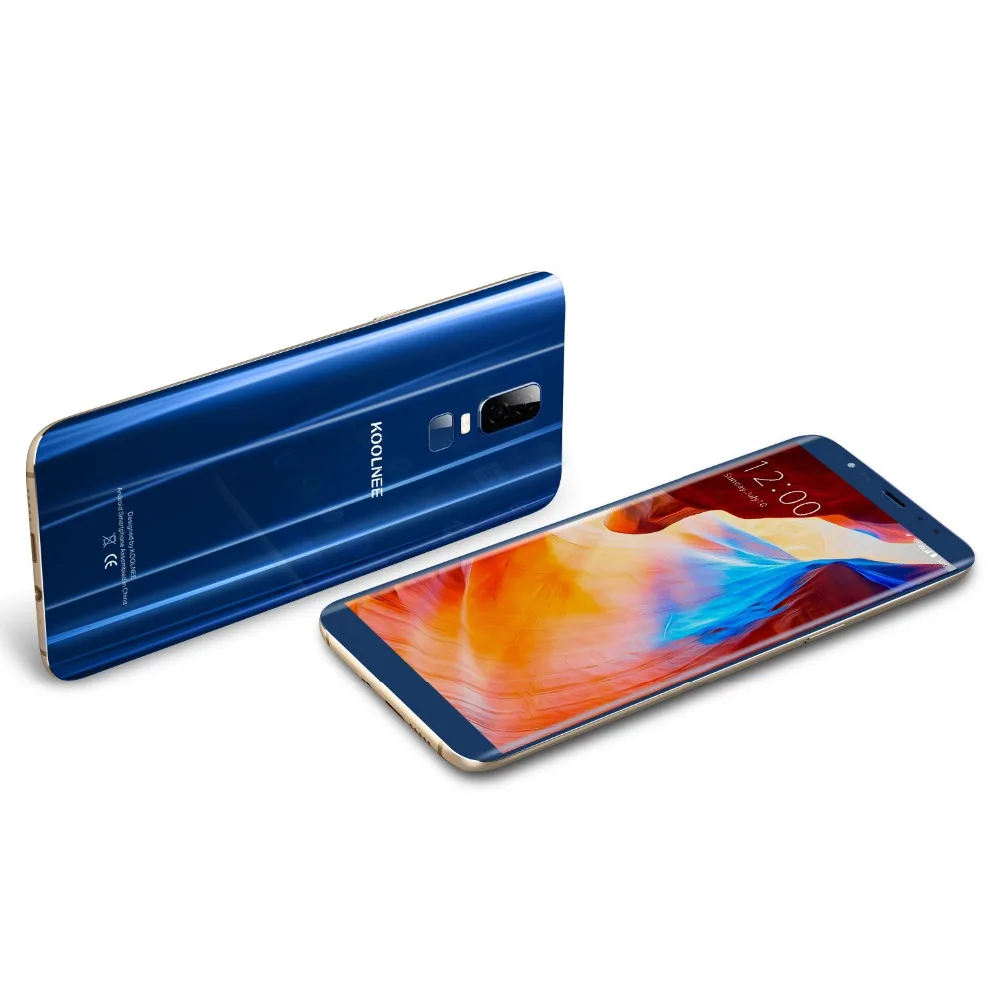 Koolnee K1 Original Android Phones MTK6750T Octa-Core 6.01&quot FHD+ 4GB RAM 64GB ROM Dual Lens 4G Smartphone Mobile | Мобильные