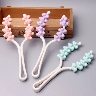 Портативный руки бедра роликовый массажер Y-Форма ног тела похудения массаж