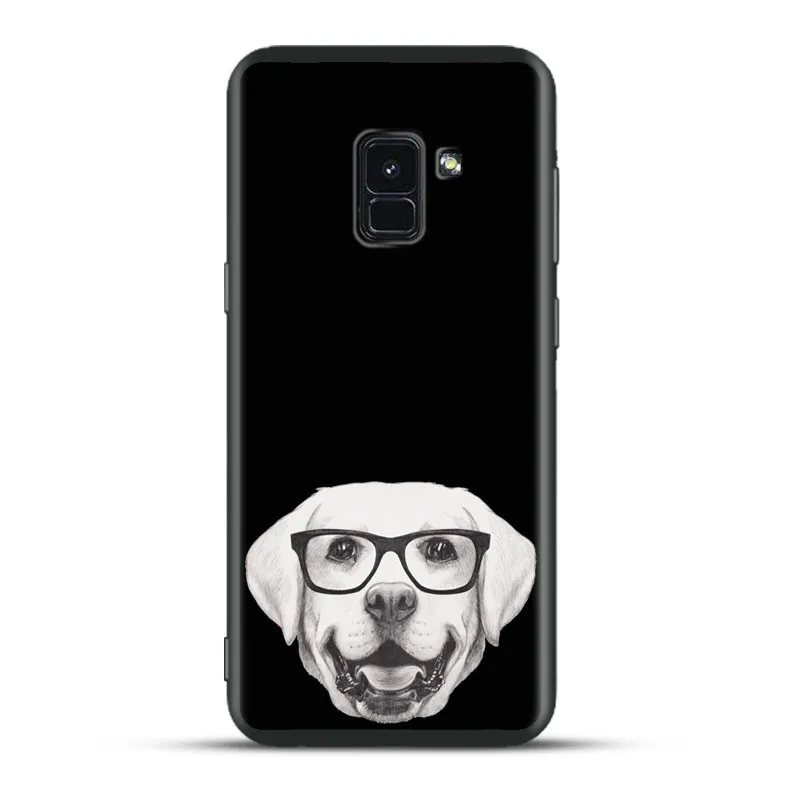 Роскошный мягкий силиконовый чехол для телефона Samsung Galaxy A5 A7 A8 Plus 2018 A530 A730 с милой