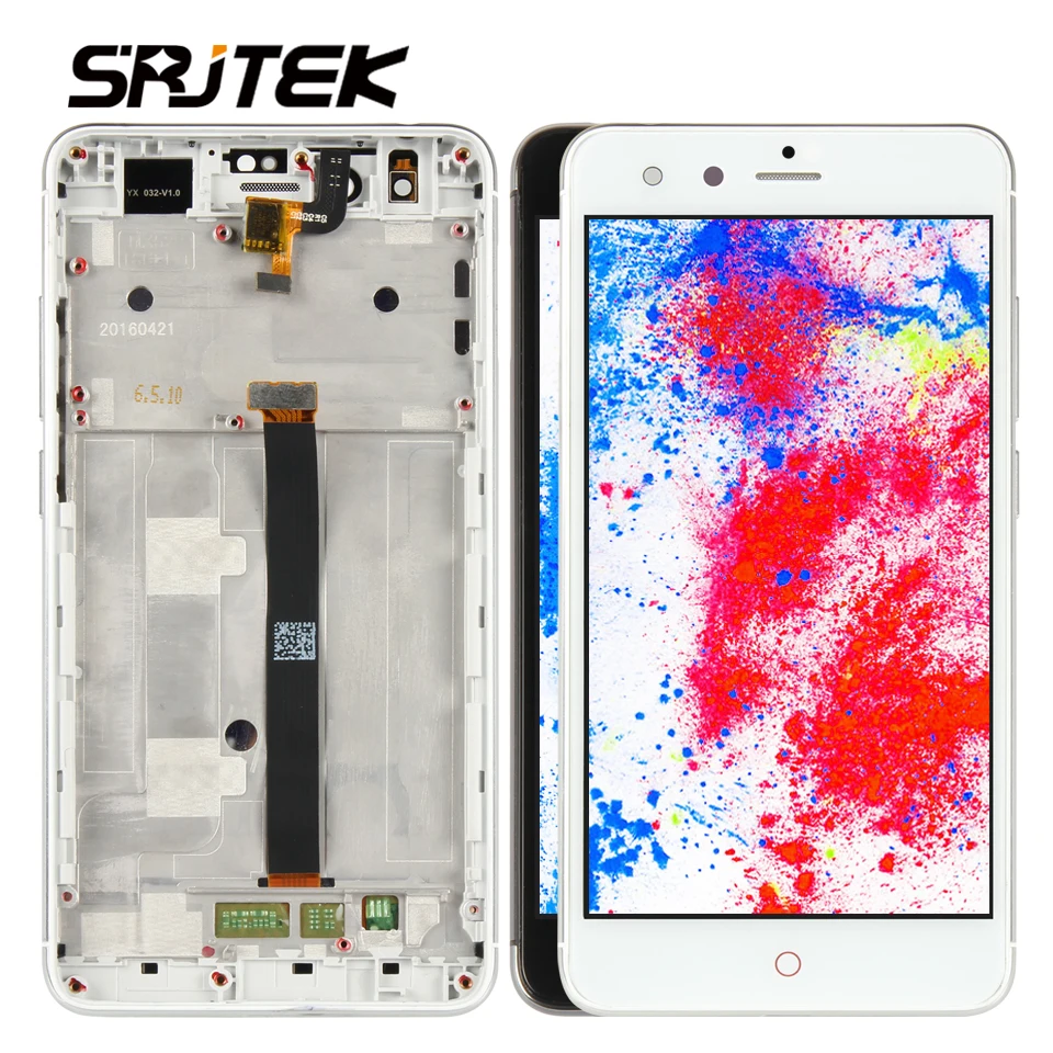 Srjtek 5 0 &quotдля ZTE Nubia Z11 Mini ЖК дисплей сенсорный экран дигитайзер сенсор в сборе с