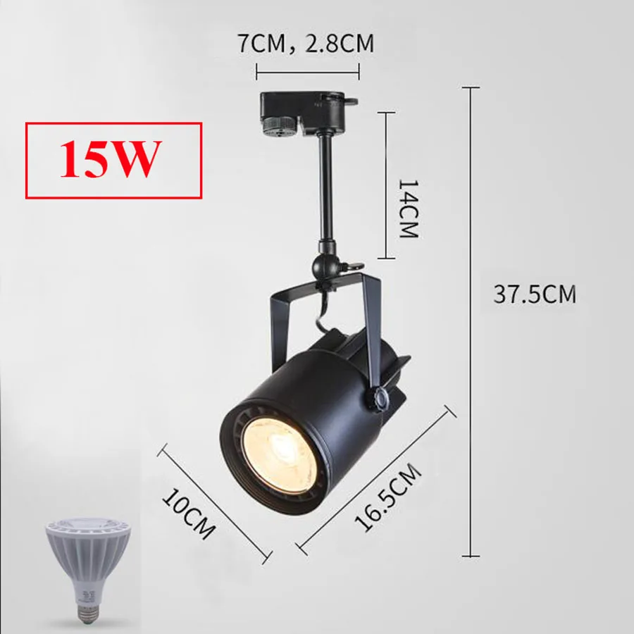 Thrisdar Loft арт промышленного ретро светодиодный фонарь 15 W 25 W 35 W бар Костюмы магазине светодиодный прожекторы Винтаж освещение для железнодорожных путей