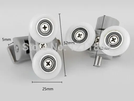 Дверные колеса для душевой кабины внешний диаметр 25 мм|door motor|door hinges and handleswheel lead |
