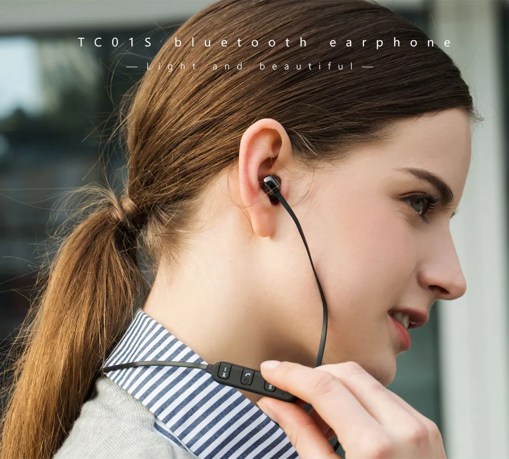 FBYEG TC01S беспроводные Bluetooth наушники, спортивные наушники, Мини Керамические наушники-вкладыши, HD стерео бас гарнитура с микрофоном для телефона