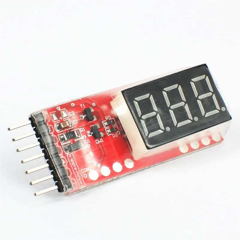1 шт 2 S 6 Li Po индикатор напряжения батареи тестер|battery voltage indicator|li-po batterybattery tester |