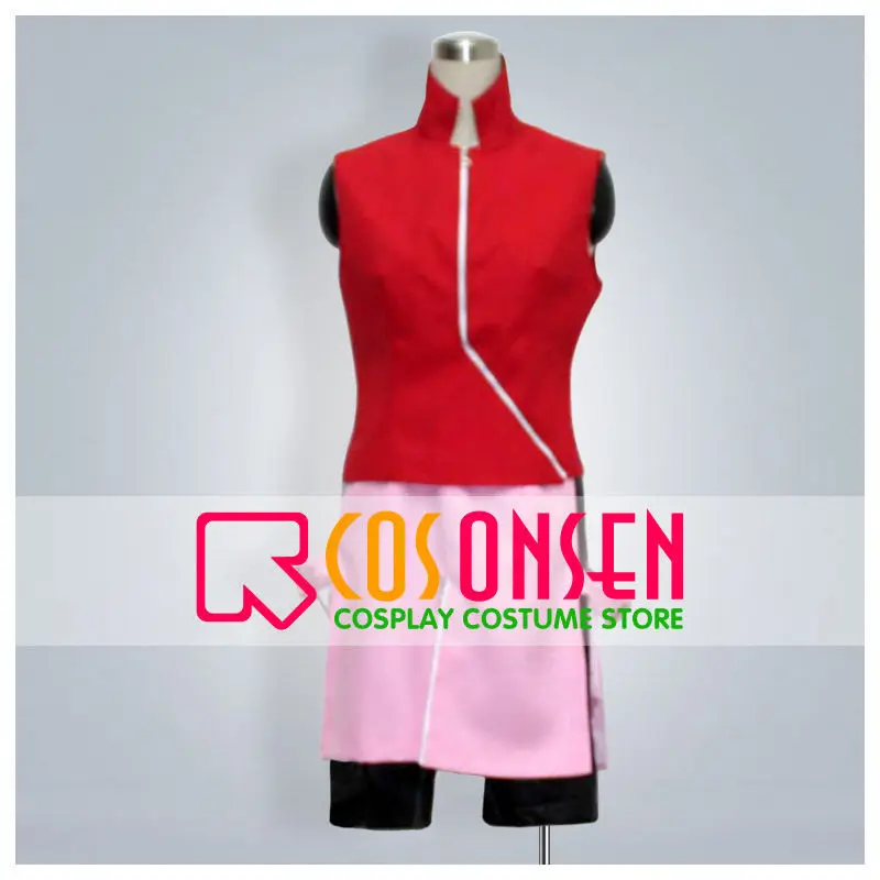 Косплей ONSEN Аниме Наруто шипудэн Сакура Харуно косплей костюм на заказ любой