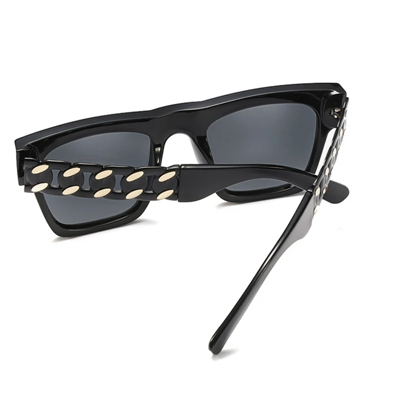 Королевский Девушка Винтаж женские крупные солнцезащитные очки с квадратными