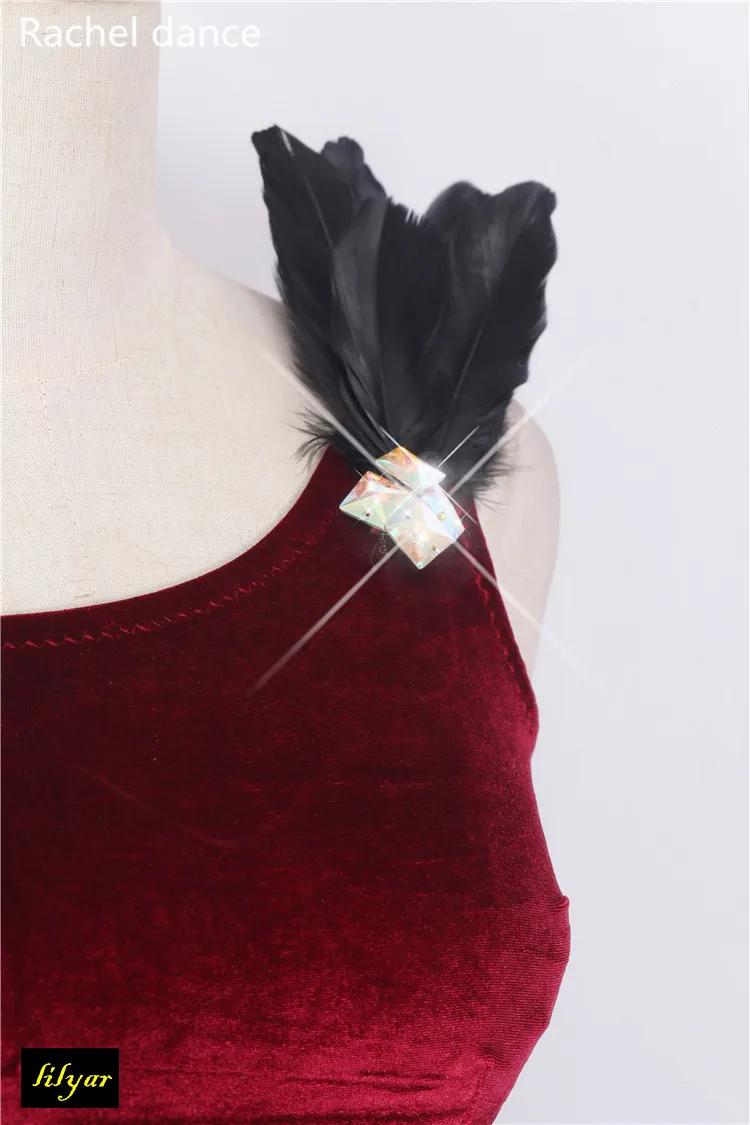 2018 Latin Dance Dress Women Girls Fringe Style Back Opening Cha-Cha Salsa Samba Tango Competition Costume Tassel Lady Top | Тематическая