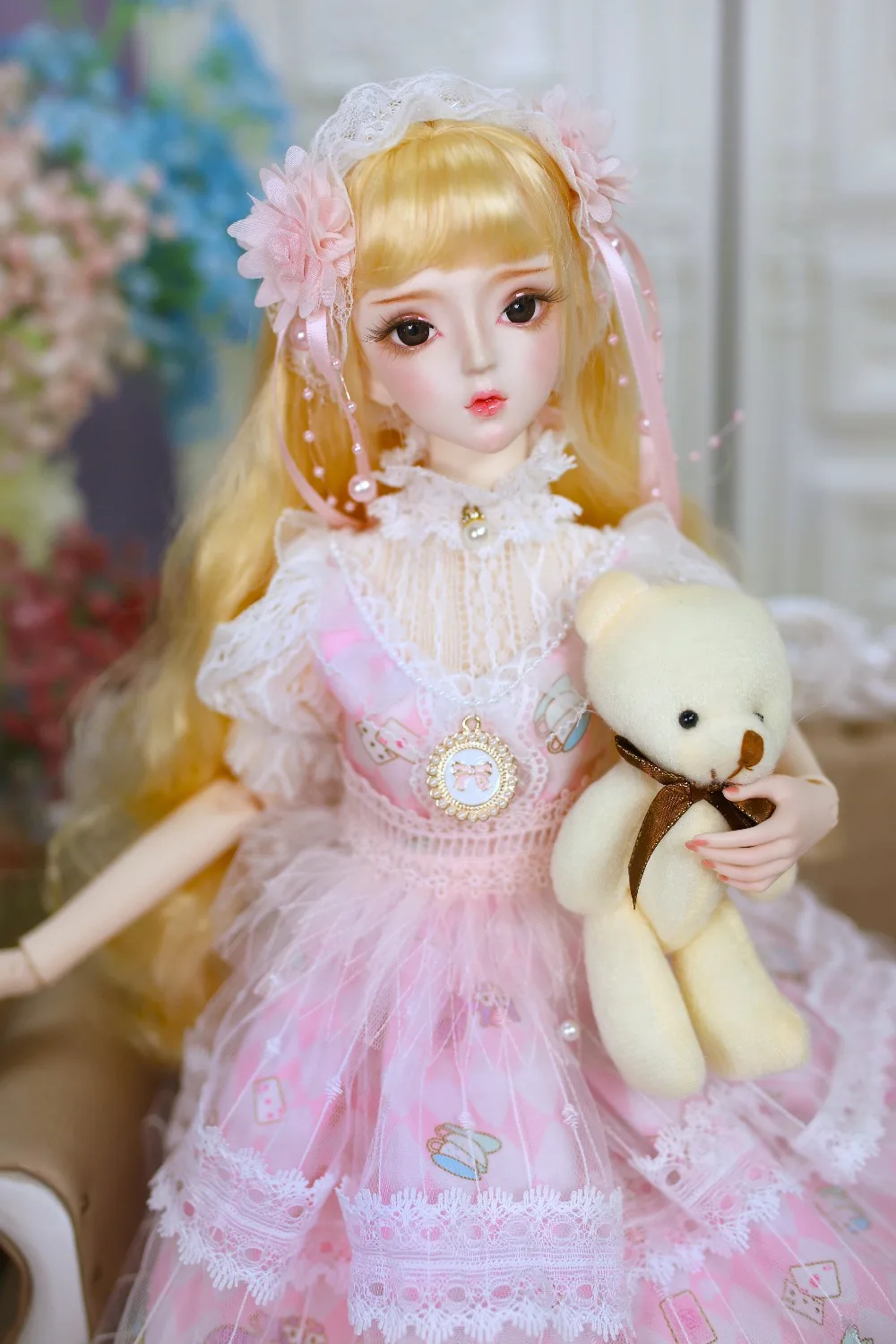 Одежда для 1/3 BJD кукла 62 см изысканное платье ручной работы Высокое качество Ледяной, SD