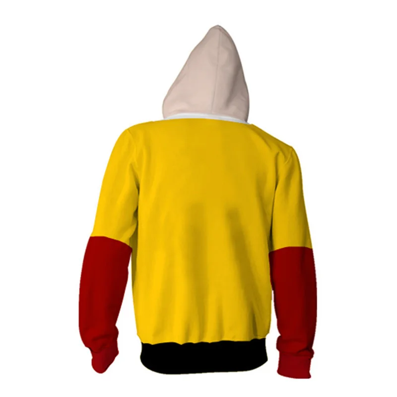 Cosroad Аниме One Punch Man Saitama Косплей Толстовка костюм для мужчин и женщин толстовки