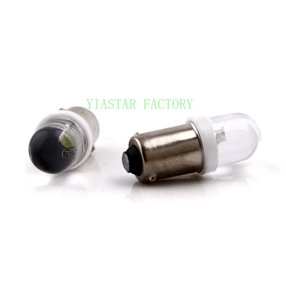 Yiastar 1000 шт. Ba9s 1895 57 T4W 182 1445 1 светодиодный Белый купол инструмент интерьер