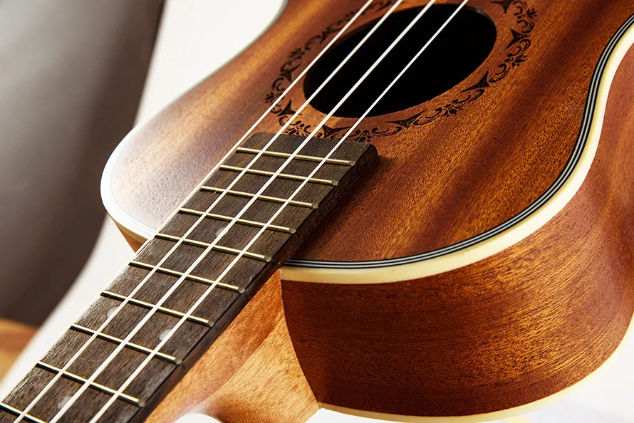 Укулеле SevenAngel 21 дюйм гавайская гитара подставка из розового дерева 4 струны