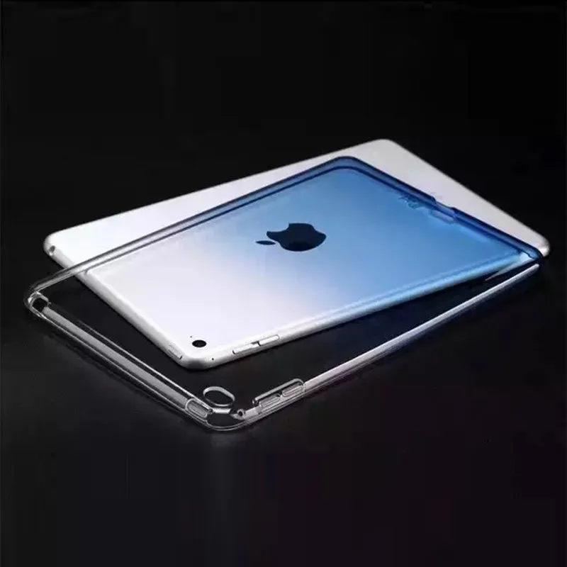 Мягкая силиконовая Резина ТПУ чехол для ipad 2 3 4 Pro 9 7 дюймов Air 6 Аксессуары