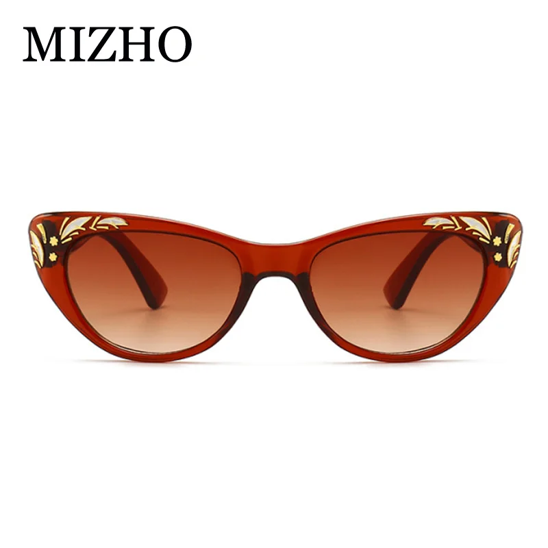 Брендовые новые модные солнцезащитные очки кошачий глаз от MIZHO женские брендовые