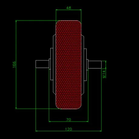 24v36v48v250w-400w DC бесщеточный двигатель 8 дюймов с барабанным тормозом электронный