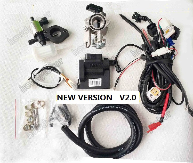 Gy6 JOG RSZ zongshen longcin livan irbis ttr EN GN GZ мотоцикл Багги ATV Скутер EFI электронный инжектор