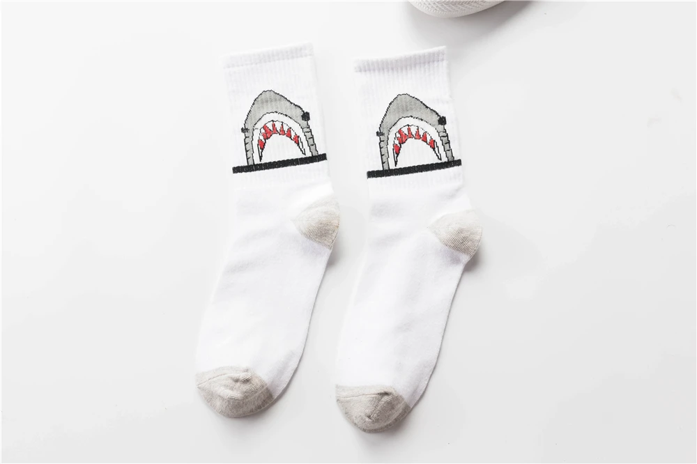 Высококачественные носки в стиле Харадзюку Chaussette, мужские хлопковые носки в стиле хип-хоп для уличных танцев, спортивные носки для скейтборда, Прямая поставка