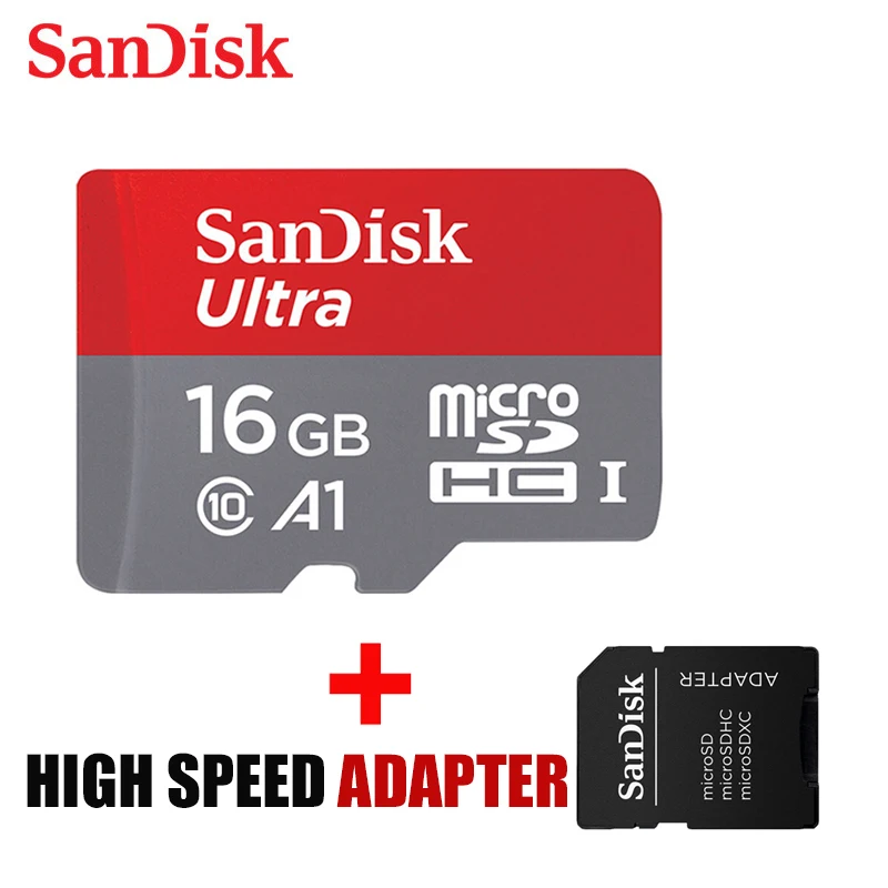 Sandisk micro sd карта 16 ГБ 32 ГБ 64 Гб 200 ГБ карта памяти micro sd 128 ГБ 256 Гб класс 10 до 98 МБ/с./с sd-карта - Емкость: A1 16G-AP