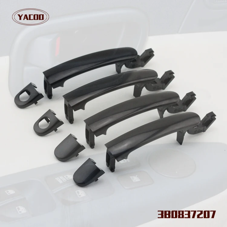 Бесплатная доставка 4 шт. FR = FL RR RL наружная дверная ручка для VW BORA 1999-2010 3B0837207 |