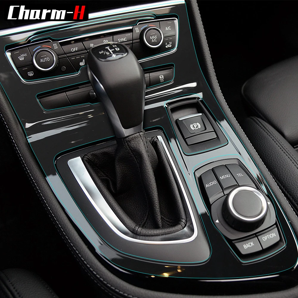 

Автомобильная внутренняя отделка приборной панели CD переключения передач прозрачная защитная пленка TPU наклейка для BMW 2 серии Active Tourer F45 F46