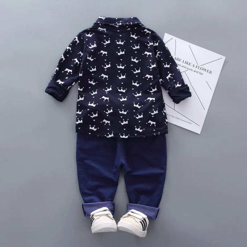 Baby Boys Clothes Clothing Sets Summer Spring long sleeve track suit kids 2 piece set For boy Sport Wear Casual Costume 1 year |