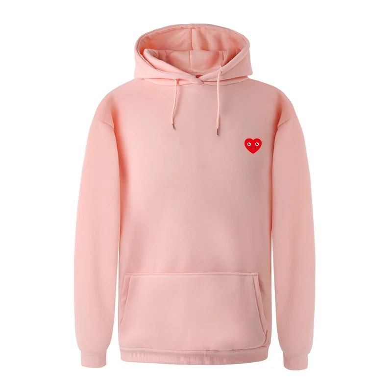 Новинка, мужские толстовки, Sudaderas Hombre, хип-хоп, мужской фирменный пуловер с капюшоном и принтом в виде сердечек и улыбки, женский милый теплый флисовый свитер