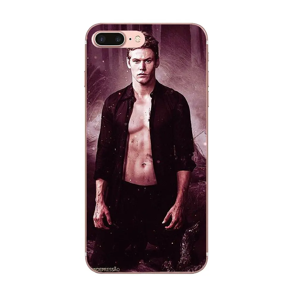 Мягкие чехлы из ТПУ для телефонов Apple iPhone 4 4s 5 5C 5S SE 6 6 S 7 8 Plus X XS Max XR Дневники вампира Деймона милый