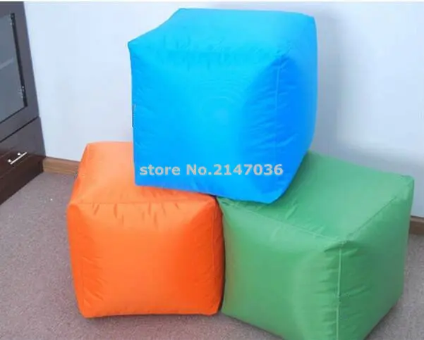2016 квадратный много цветов куб для сидения Открытый водонепроницаемый мешок