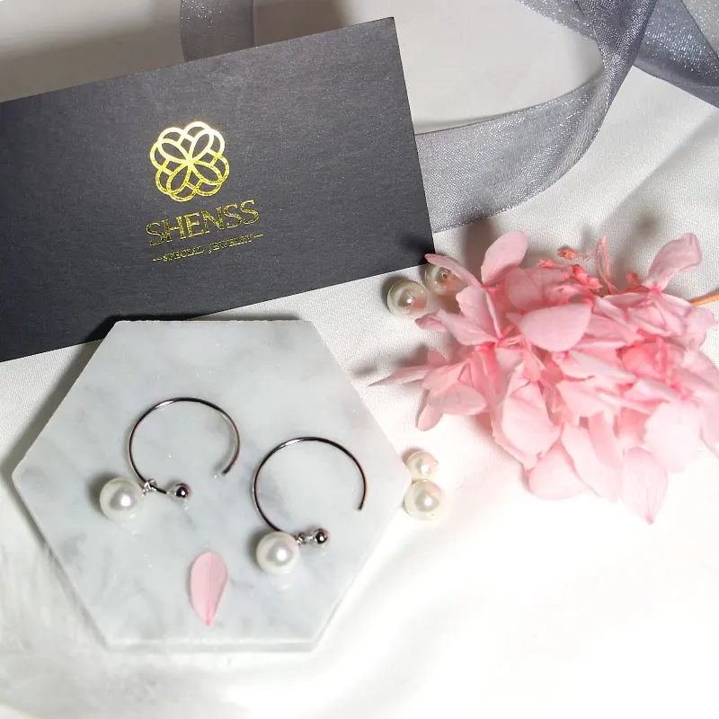 Женские круглые сережки ювелирное изделие из стерлингового серебра 925 пробы с