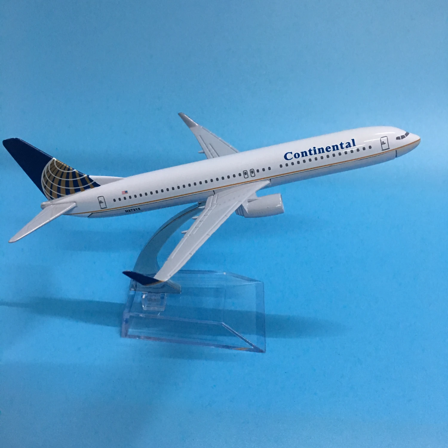 1:400 16 см пассажирский самолет Boeing B737-800 N27213 континентальные авиалинии сплав Airbus Juguetes игрушка Коллекционная модель самолета