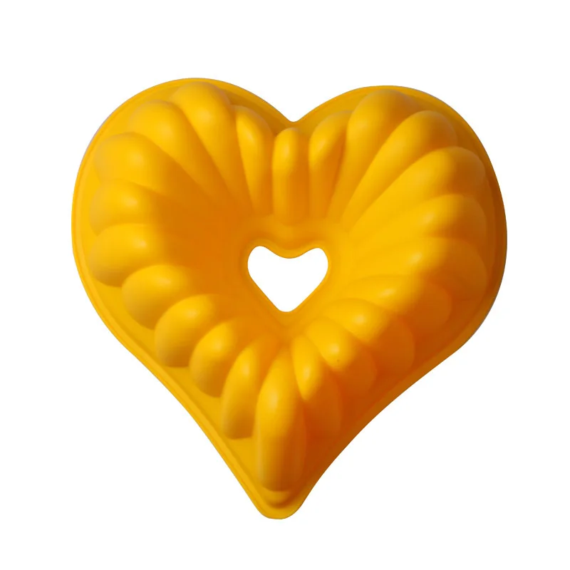 Й силикон для пищевых продуктов любовь Сердце 3D форма для торта Amore формы для выпекания шоколадного торта декоративные инструменты для выпечки сковорода