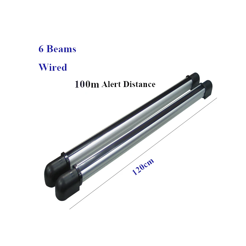 GZGMET 100 Memter проводной 6 Лучевой инфракрасный Барьерный детектор датчик движения
