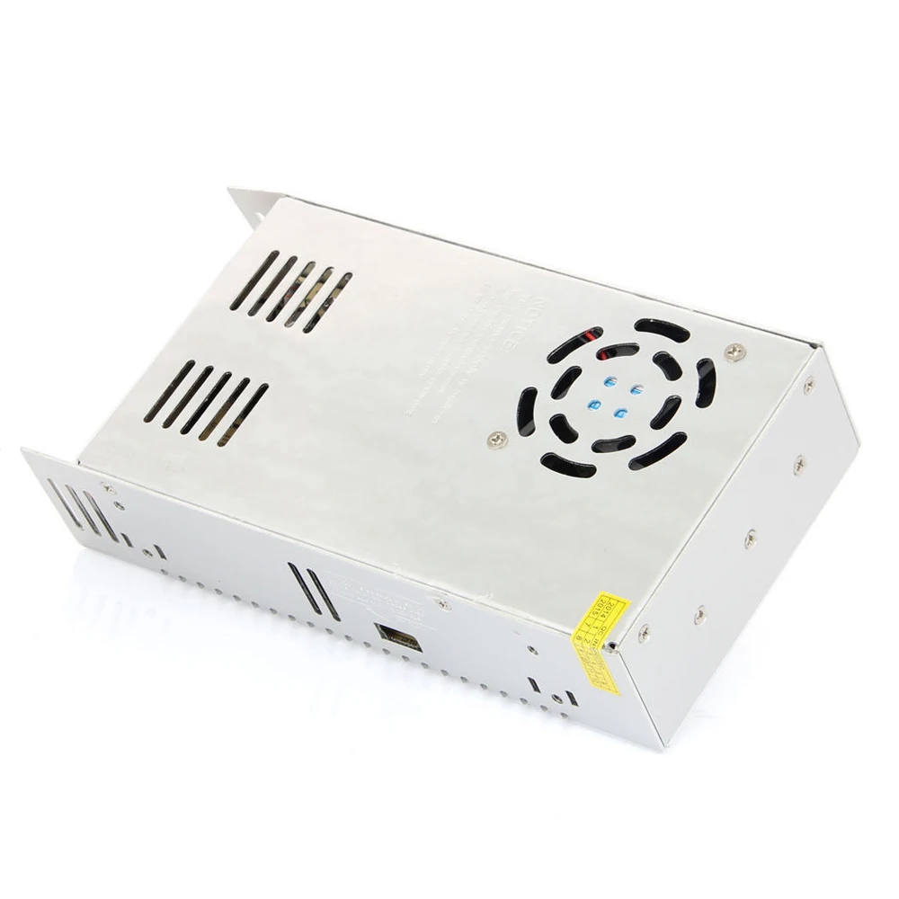 Новый 48V 8 3400 W DC Регулируемый импульсный источник питания серебристый |