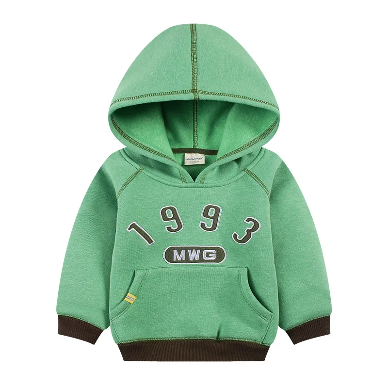 2017 осень-зима девочек и мальчиков толстовки дети с капюшоном хлопок кофты для