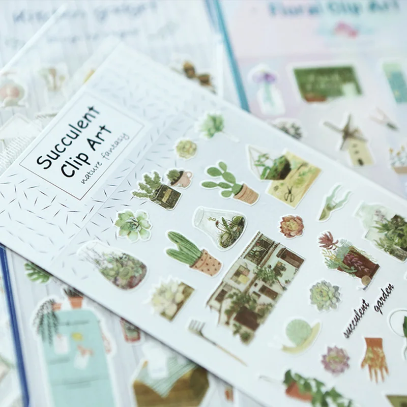 Художественная и художественная жизнь Свадебный клейкий бумажный стикер пакет