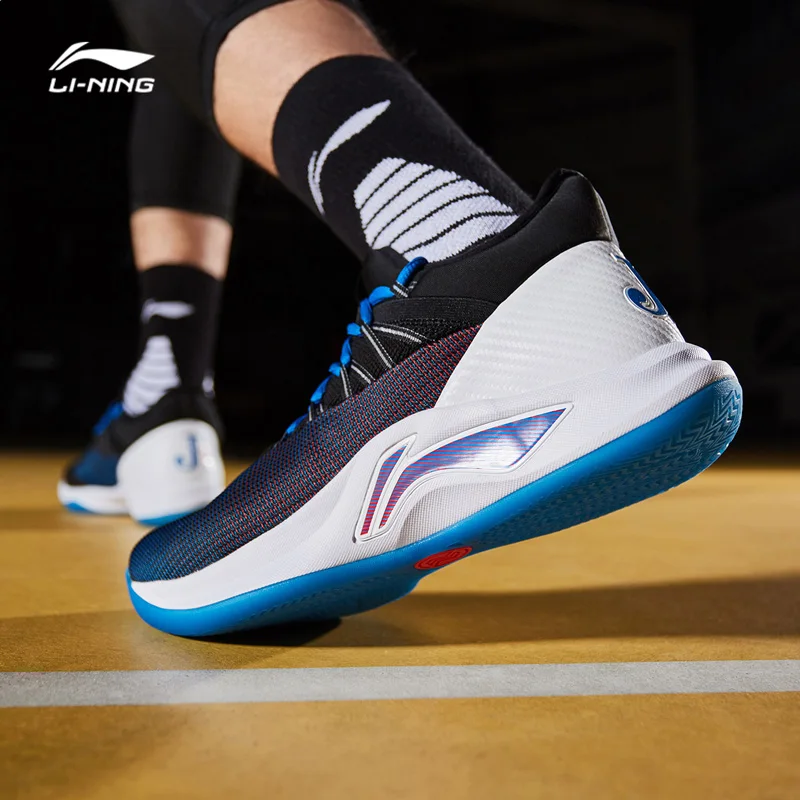 Клиренс) Li-Ning Мужская Профессиональная баскетбольная обувь со скоростью V Jawun Evans подкладка облако Спортивная обувь Кроссовки ABAN051 XYL198