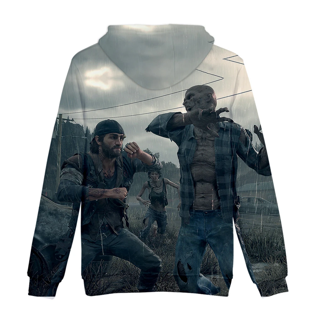 Aikooki Days gone 3D толстовки для мужчин/для женщин модные кофты Весна/осень повседневное Толстовка обувь для мальчиков/верхняя одежда