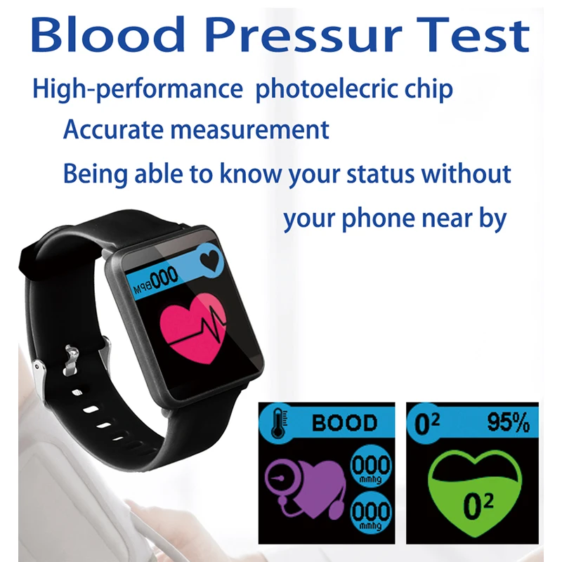 

MNWT Smart Watch Men Women Heart Rate Monitor Blood Pressure Fitness Tracker Smartwatch Sport Bluetooth Watch for ios Android
